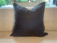 One of a Kind Hemp Pillow Cover 22" x 22"