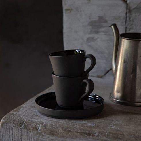 Lagoa Ego Gres Espresso Cup and Saucer 3 oz