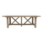 Old Pinewood Farmhouse Dining Table, 98"l x 39"w x 30"h