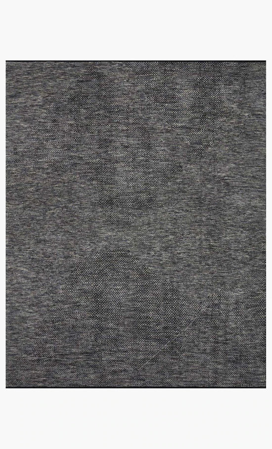 Collins Handknotted Rug Charcoal Denim