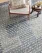 Gwyneth Handknotted Rug Denim Sky