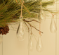 Glass Droplet Hand Blown