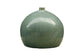 Handmade Green Vase, Water-Drop Shaped