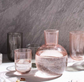 Pink Drinking Glasses, Set of 4 16oz