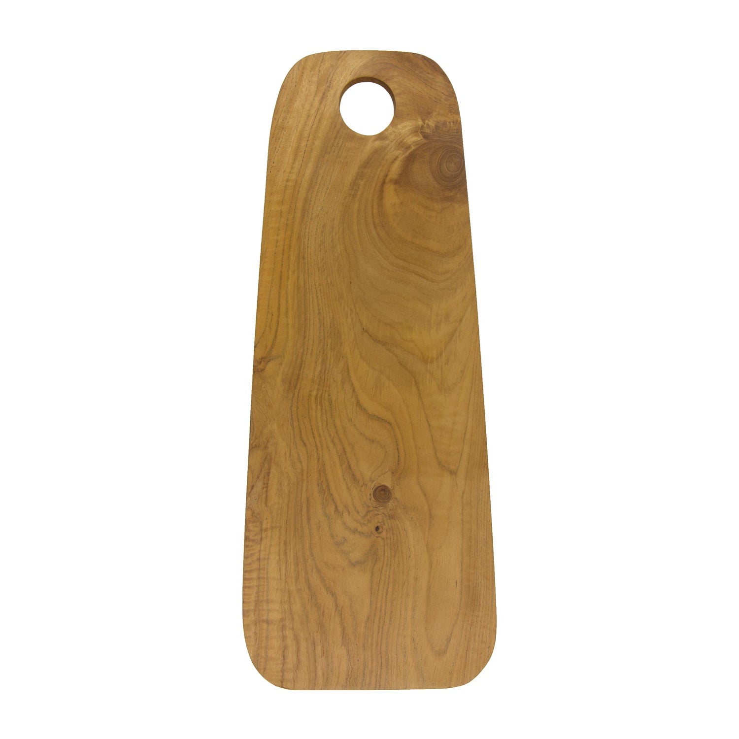 Organic Live Edge Teak Wood Cutting Board